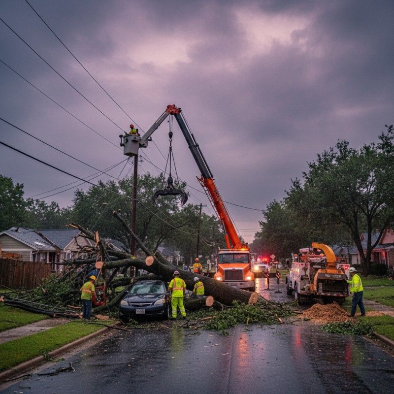 Emergency Tree Removal detail